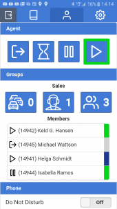 Mobile Agent App based on Unified Directory